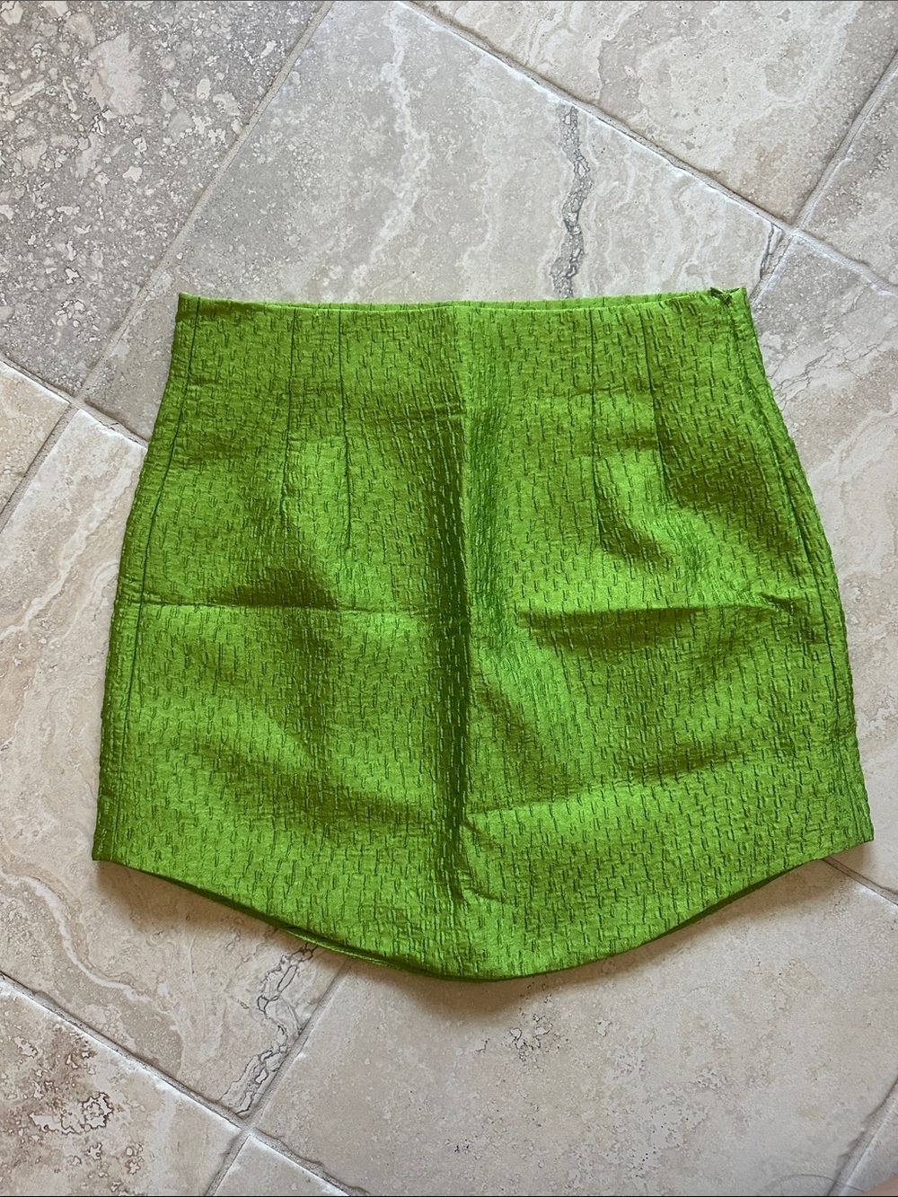 Zara Green Mini Skirt